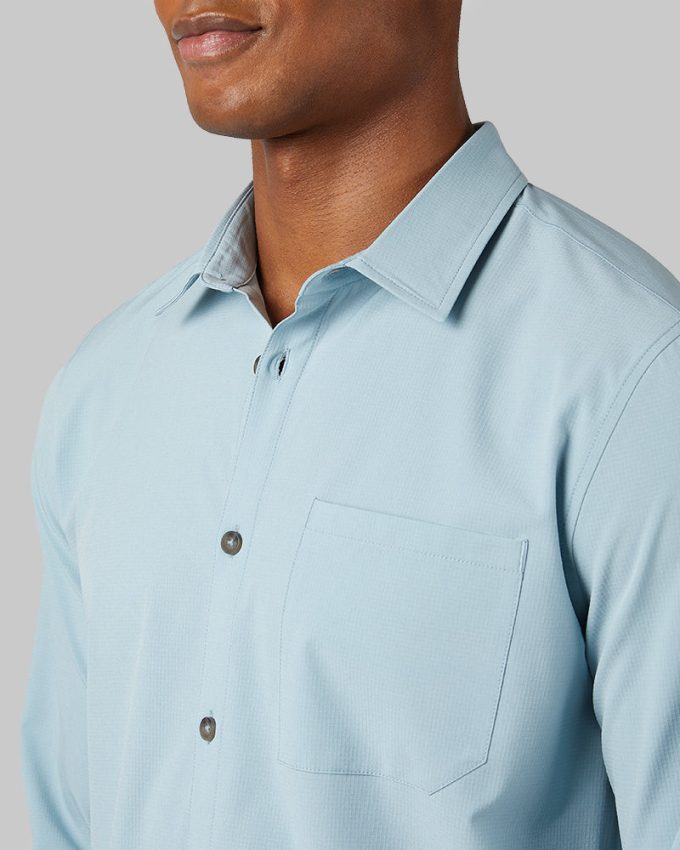 MEN'S CASUAL LONG SLEEVE DRESS SHIRT - Image 30