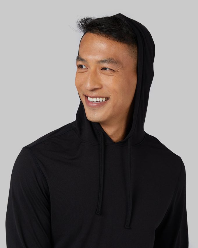 MEN'S COOL LONG SLEEVE HOODED T-SHIRT - Image 10