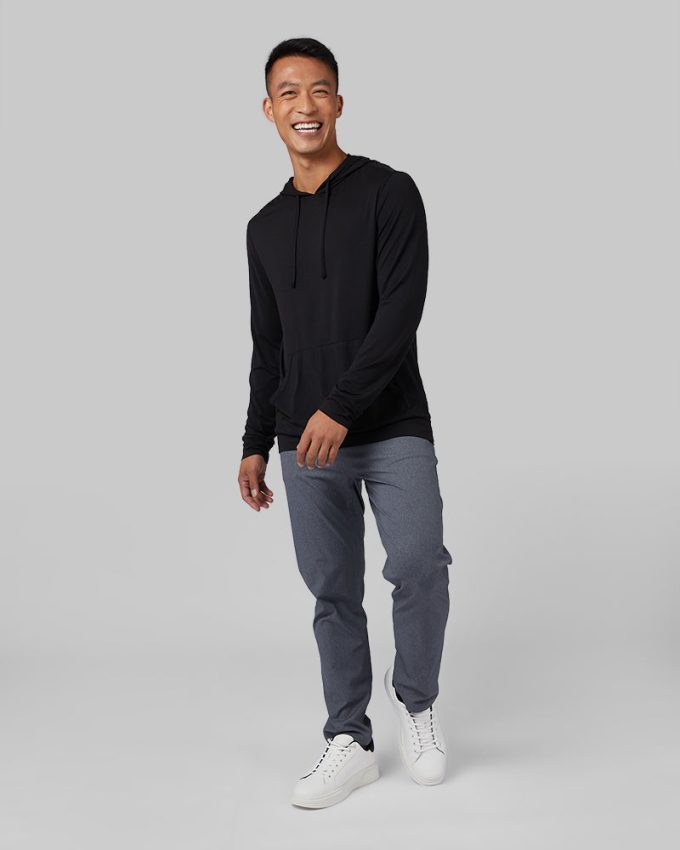 MEN'S COOL LONG SLEEVE HOODED T-SHIRT - Image 12