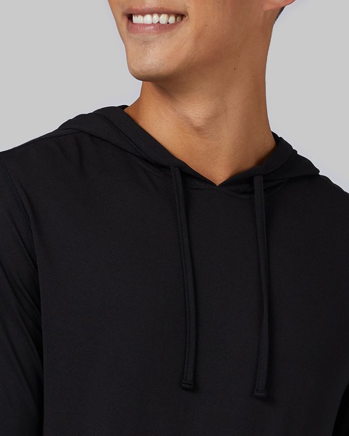 MEN'S COOL LONG SLEEVE HOODED T-SHIRT - Image 9