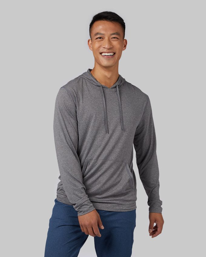 MEN'S COOL LONG SLEEVE HOODED T-SHIRT - Image 13