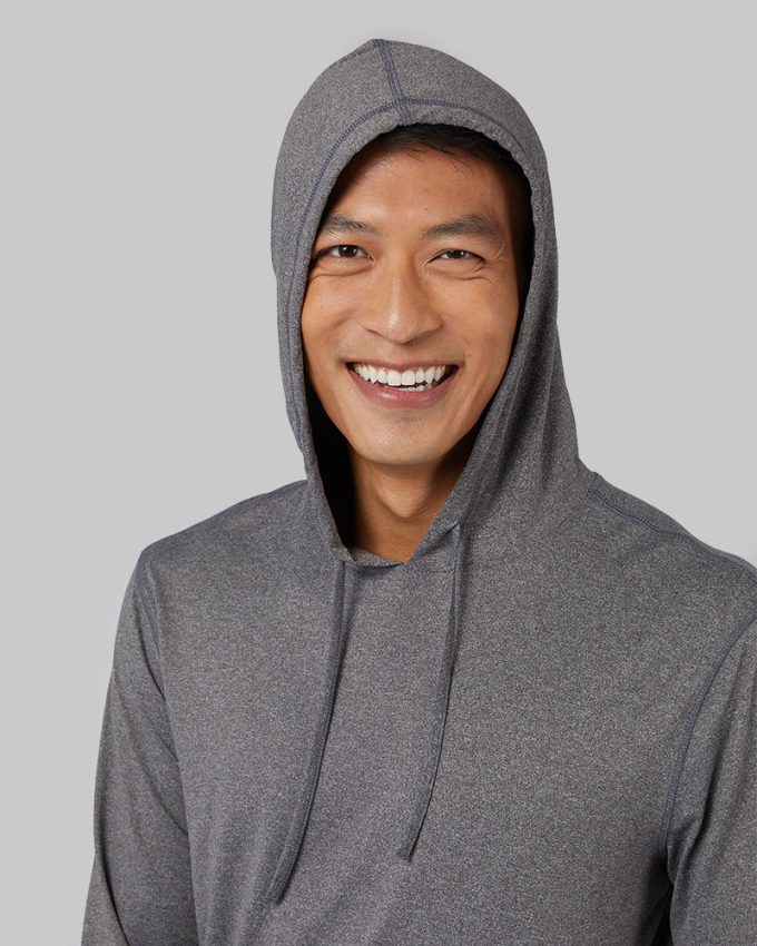 MEN'S COOL LONG SLEEVE HOODED T-SHIRT - Image 16