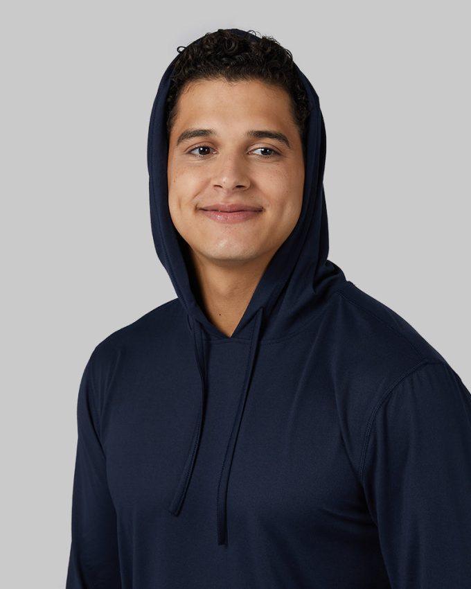 MEN'S COOL LONG SLEEVE HOODED T-SHIRT - Image 4