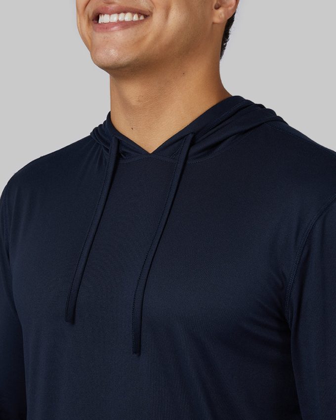 MEN'S COOL LONG SLEEVE HOODED T-SHIRT - Image 3