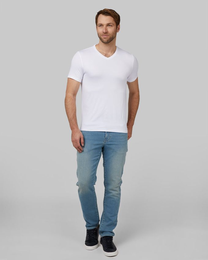 MEN'S 4-PACK COOL CLASSIC VNECK T-SHIRT - Image 8